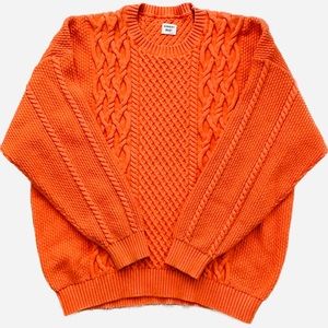 Sunday Best Peggy Sweater in Clementine Orange